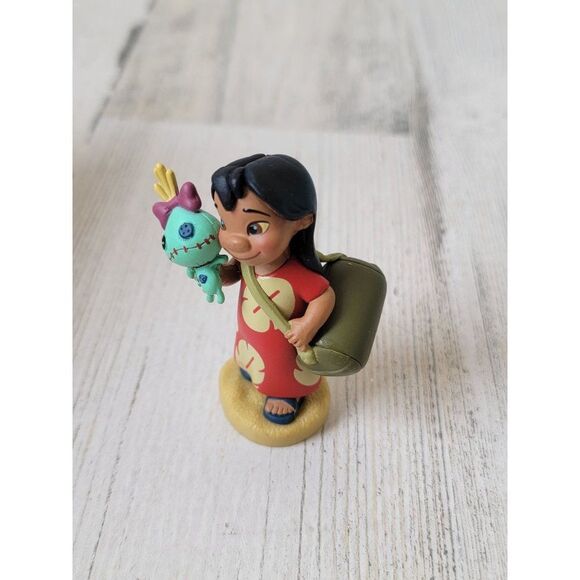 Lilo Stitch scrump doll Disney pixar toy figure Mini - Picture 2 of 6
